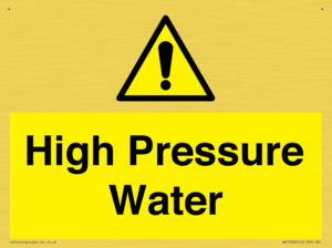 High Pressure Water